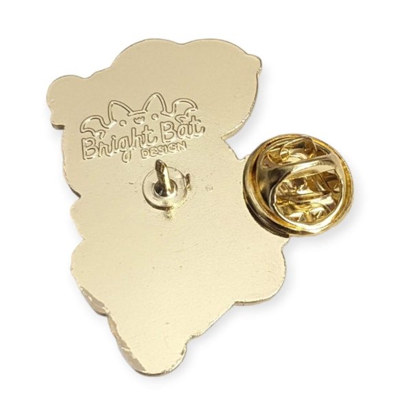 Spring Animals Bright Bat Pin: Bee on a Motorbike - Picture 3 of 4